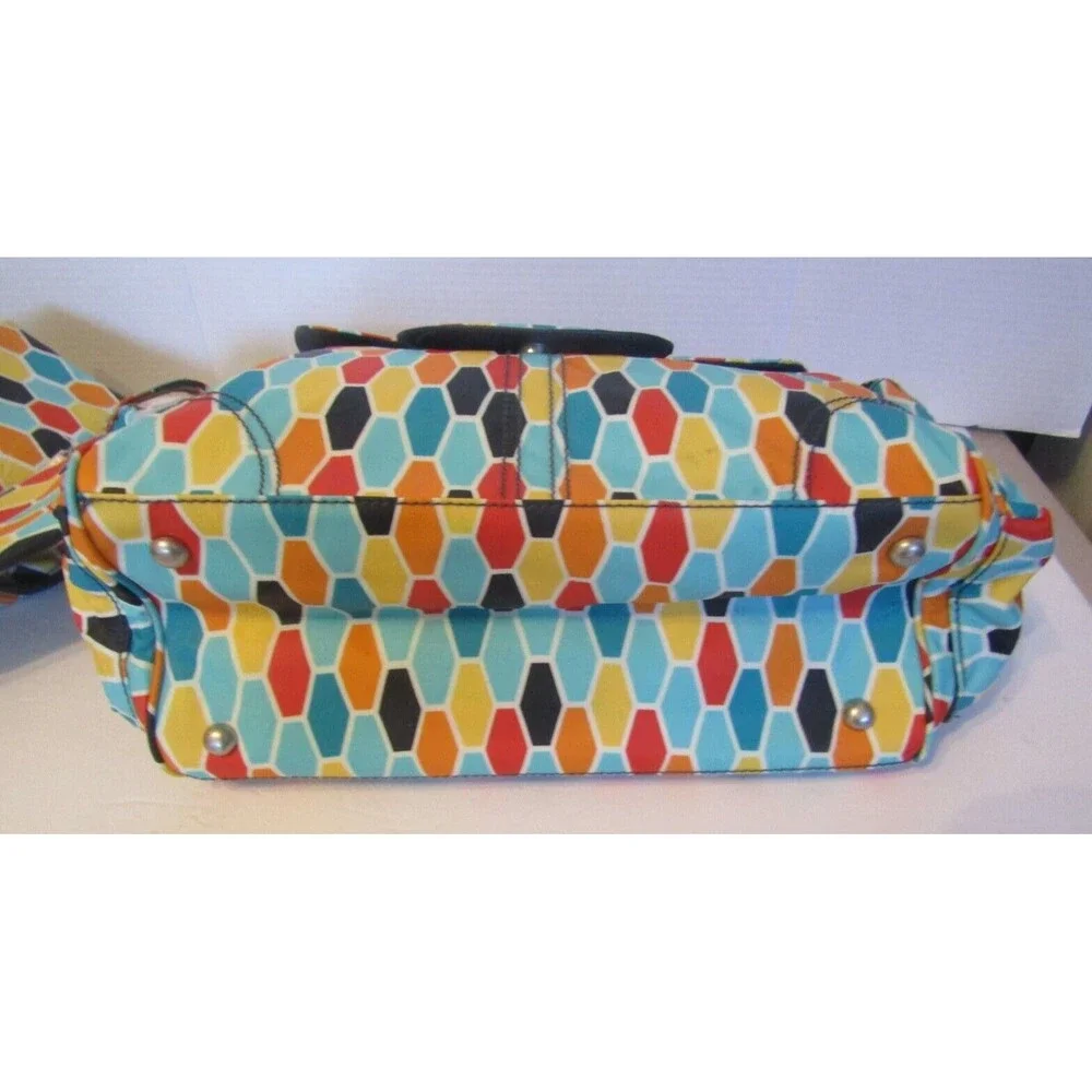 Kalencom New Orleans Diaper Bag with Accessories Retro Large NWT Weekender